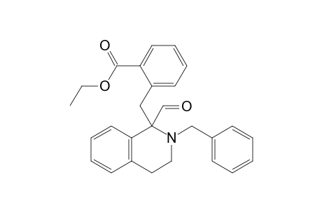 Ethyl 2-[(2'-benzyl-1',2',3',4'-tetrahydro-1'-formyl-1'-isoquinolyl)methyl]benzoate