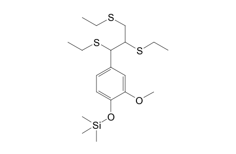 [2-methoxy-4-[1,2,3-tris(ethylsulfanyl)propyl]phenoxy]-trimethyl-silane