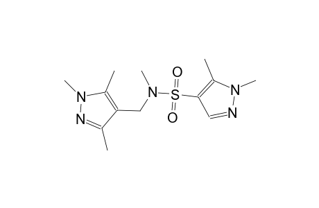 1H-pyrazole-4-sulfonamide, N,1,5-trimethyl-N-[(1,3,5-trimethyl-1H-pyrazol-4-yl)methyl]-