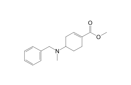 4-[benzyl(methyl)amino]cyclohexene-1-carboxylic acid methyl ester