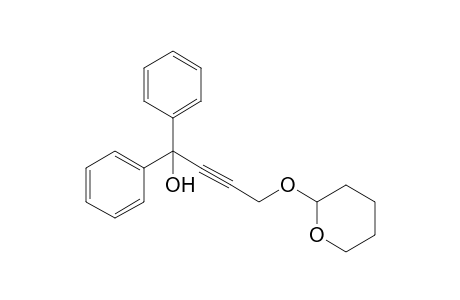 1,1-Diphenyl-4-(tetrahydro-2-pyranyloxy)-2-butyne-1-ol
