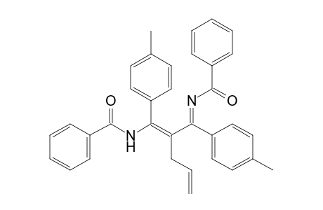 3-Allyl-4-benzamido-1-benzoyl-2,4-bis(4-tolyl)-1-azabuta-1,3-diene