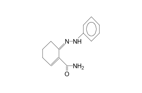 6-Phenylhydrazono-1-cyclohexenecarboxamide