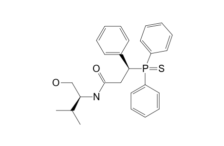 (3-R,1'-S)-3-DIPHENYLPHOSPHINOTHIOYL-N-(2'-HYDROXY-1'-ISOPROPYL)-ETHYL-3-PHENYLPROPANAMIDE