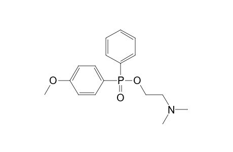 2-[(4-methoxyphenyl)-phenyl-phosphoryl]oxy-N,N-dimethyl-ethanamine