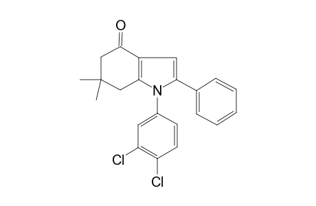 1-(3,4-Dichlorophenyl)-6,6-dimethyl-2-phenyl-1,5,6,7-tetrahydro-4H-indol-4-one