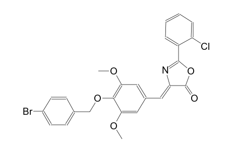 (4Z)-4-{4-[(4-bromobenzyl)oxy]-3,5-dimethoxybenzylidene}-2-(2-chlorophenyl)-1,3-oxazol-5(4H)-one