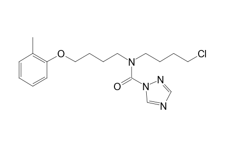 1H-1,2,4-Triazole-1-carboxamide, N-(4-chlorobutyl)-N-[4-(2-methylphenoxy)butyl]-
