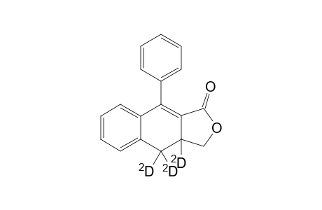 cis(3a,9a)-9-phenyl-3,3,3a-triodeuterio-3a,4-dihydronaphtho(2,3-c)furan-1(3H)-one