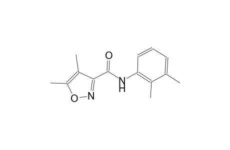 N-(2,3-dimethylphenyl)-4,5-dimethyl-3-isoxazolecarboxamide