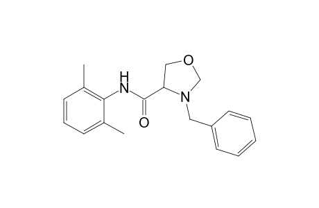 (+)-(R)-3-Benzyl-N-(2,6-dimethylphenyl)-1,3-oxazolidine-4-carboxamide