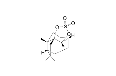 (1S,4S,7S,10S,11S)-3,3,10,11-Tetramethyltricyclo[5.3.1.0(4,10)]undecan-1,11-yl sulfate