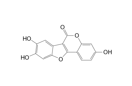 3,8,9-trihydroxy-6-benzofuro[3,2-c][1]benzopyranone