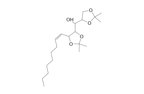 D-MANNO-(Z)-TETRADEC-6-EN-1,2,3,4,5-PENTOL, 1,2:4,5-DI-O-ISOPROPYLIDEN-E