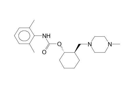 TRANS-N-2,6-DIMETHYLPHENYL-O-[2-(4-METHYLPIPERAZINO)]CYCLOHEXYL)CARBAMATE