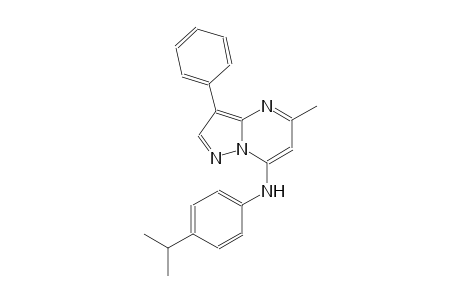 N-(4-isopropylphenyl)-5-methyl-3-phenylpyrazolo[1,5-a]pyrimidin-7-amine