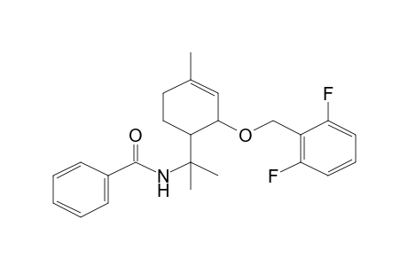 N-(1-(2-[(2,6-Difluorobenzyl)oxy]-4-methyl-3-cyclohexen-1-yl)-1-methylethyl)benzamide