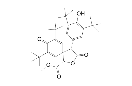 cis-7,9-bis(t-Butyl)-4-[3',5'-bis(t-butyl)-4'-(hydroxyphenyl)]-3,8-dioxo-2-oxa-spiro[4.5]deca-6,9-diene