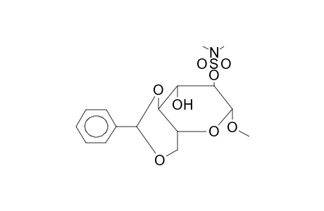 METHYL 4,6-O-BENZYLIDENE-BETA-D-GLUCOPYRANOSIDE, 2-DIMETHYLAMIDOSULPHATE