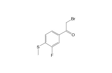 2-BROMO-3'-FLUORO-4'-(METHYLTHIO)ACETOPHENONE