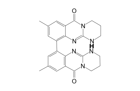 8-Methyl-10-(8'-methyl-6'-oxy-1',2',3',4'-tetrahydropyrimido[2,1-b]quinazolin-10'-yl)-1,2,3,4-tetrahydropyrimido[2,1-b]quinazolin-6-one