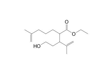 Ethyl 3-isopropenyl-2-(4'-methyl-4'-penten-1'-yl)-5-hydroxypentanoate