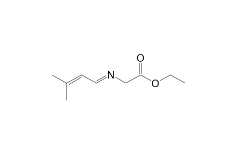 N-(Ethoxycarbonylmethyl)-3-methylbut-2-enimine
