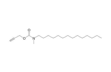 Carbamic acid, N-methyl-N-tetradecyl-, propargyl ester