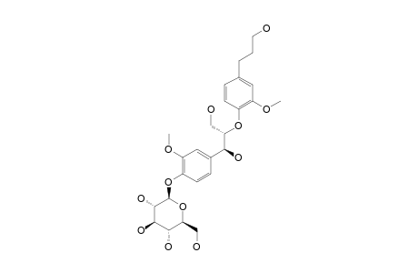 (7-R,8-S)-ERYTHRO-7,9,9'-TRIHYDROXY-3,3'-DIMETHOXY-8-O-4'-NEOLIGNAN-4-O-BETA-D-GLUCOPYRANOSIDE