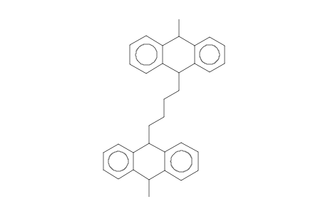 9-Methyl-10-[4-(10-methyl-9,10-dihydro-9-anthracenyl)butyl]-9,10-dihydroanthracene