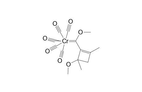 2-[Methoxymethylene(pentacarbonyl)chromium]-3-methoxy-1,3-dimethylcyclobut-1-ene complex