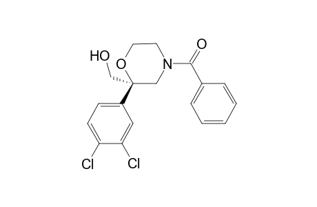 [2-(3,4-Dichlorophenyl)-2-hydroxymethylmorpholin-4-yl]phenylmethanone