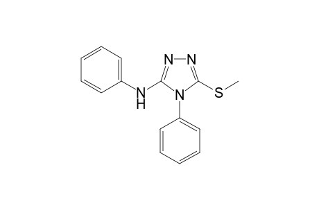 5-(Methylsulfanyl)-N,4-diphenyl-4H-1,2,4-triazol-3-amine