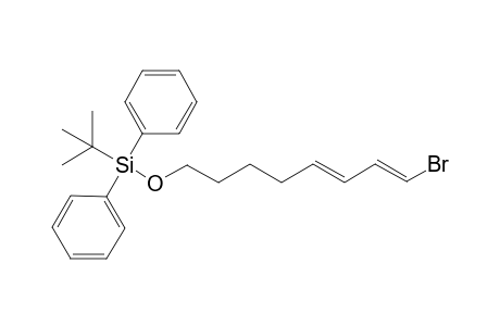 Tert-Butyldiphenyl-[(5E,7E)-8-bromo-octa-5,7-dien-1-yloxy]silane