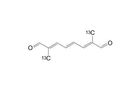 (9,10-(C-13))-2,7-DIMETHYLOCTA-2,4,6-TRIENE-1,8-DIAL