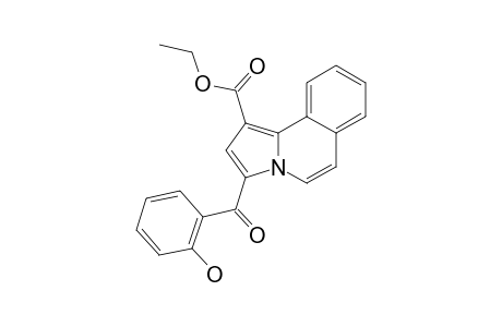 ETHYL-3-(2-HYDROXYBENZOYL)-PYRROLO-[2,1-A]-ISOQUINOLINE-1-CARBOXYLATE