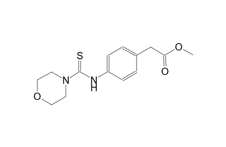 methyl {4-[(4-morpholinylcarbothioyl)amino]phenyl}acetate