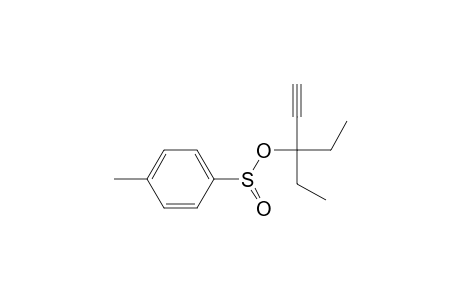Benzenesulfinic acid, 4-methyl-, 1,1-diethyl-2-propynyl ester