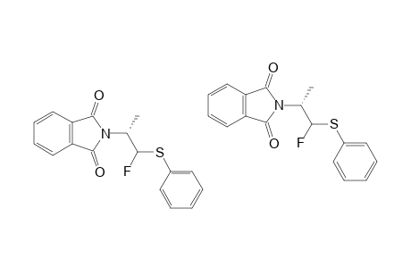 2-[2-FLUORO-1-METHYL-2-(PHENYLSULFANYL)-ETHYL]-ISOINDOLE-1,3-DIONE