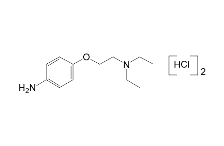 p-[2-(diethylamino)ethoxy]aniline, dihydrochloride