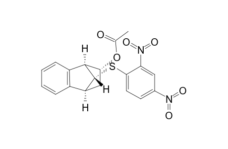 1,4-Methanonaphthalen-2-ol, 9-[(2,4-dinitrophenyl)thio]-1,2,3,4-tetrahydro-, acetate (ester), (1.alpha.,2.alpha.,4.alpha.,9R*)-