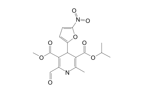 ISOPROPYL-2-FORMYL-3-METHOXYCARBONYL-6-METHYL-4-(5-NITRO-2-FURYL)-1,4-DIHYDROPYRIDINE-5-CARBOXYLATE