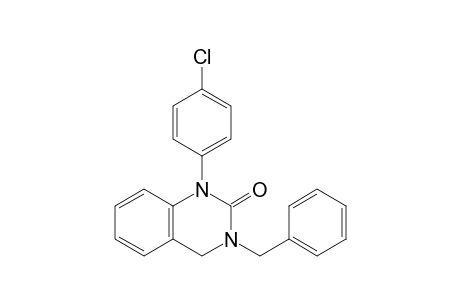 1-(4-Chlorophenyl)-3-(phenylmethyl)-4H-quinazolin-2-one