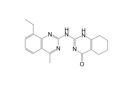 2-[(8-ethyl-4-methyl-2-quinazolinyl)amino]-5,6,7,8-tetrahydro-4(1H)-quinazolinone