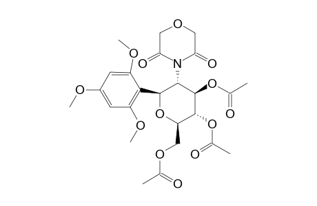 2,4,6-TRIMETHOXYPHENYL-3,4,6-TRI-O-ACETYL-1,2-DIDEOXY-2-DIGLYCOLYLIMIDO-BETA-D-GLUCOPYRANOSIDE