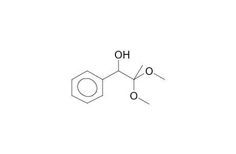 2,2-DIMETHOXY-1-PHENYLPROPAN-1-OL