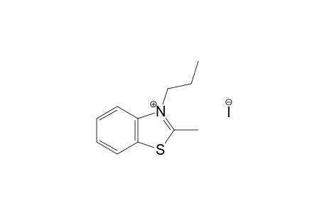 2-Methyl-3-propylbenzothiazolium iodide