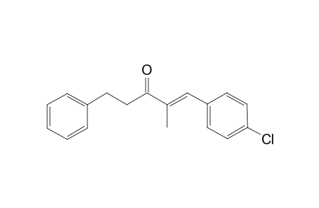 (E)-1-(4-Chlorophenyl)-2-methyl-5-phenylpent-1-en-3-one