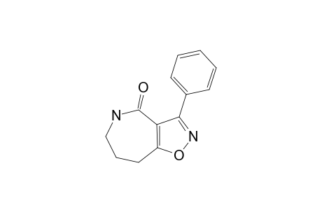 3-PHENYL-5,6,7,8-TETRAHYDRO-4-H-ISOXAZOLO-[4.5-C]-AZEPIN-4-ONE