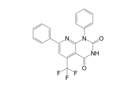 1,7-Diphenyl-5-(trifluoromethyl)pyrido[2,3-d]pyrimidine-2,4-dione